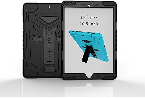 Ipad 2017 case,Otmake 9.7 inch Full-Body Multi-layered Soft Silicone Protective Case with 360¡ãStand