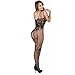 Fishnet Babydoll For Sex, Leyorie Women Lace Sexy Lingerie Bodystocking(Black, One Size)