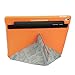 Ozaki O. Coat Slim Y Versatile 360 Degree Foldable Case with Patented Technology and On/Off Function for Apple iPad Air 2 Blue Orange (Motiv)