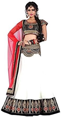 TexStile Women's Net Semi-Stiched Lehnga choli