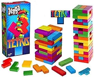 Manvi Toys Tumbling Tower, Stacking Tower Games for Kids & Children (1 Pieces)