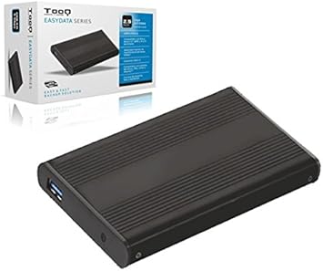 GÃnerico Caja Externa 2.5 USB 3.0 SATA TOOQ Negra 9.5MM TQE-2524B: Amazon.es: Electrónica