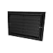 FEMA Compliant Engineered Crawl Space Flood Vent - Wall Mounted (Black) (8