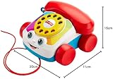 Fisher-Price Chatter Telephone Toddler Pull Toy with Rotary Dial FGW66 view 8