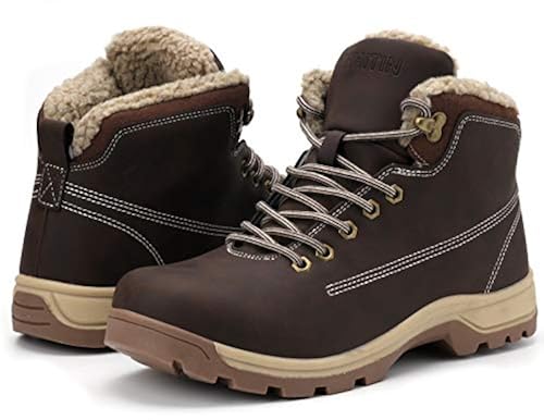 WHITIN Men's Winter Shoes Snow Boots Outdoor for Cold Weather Warm