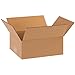 Aviditi 10 x 8 x 4 Corrugated Cardboard Boxes, Flat 10