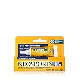 Neosporin First Aid Antibiotic Ointment Maximum Strength Pain Relief, 0.5-Ounce