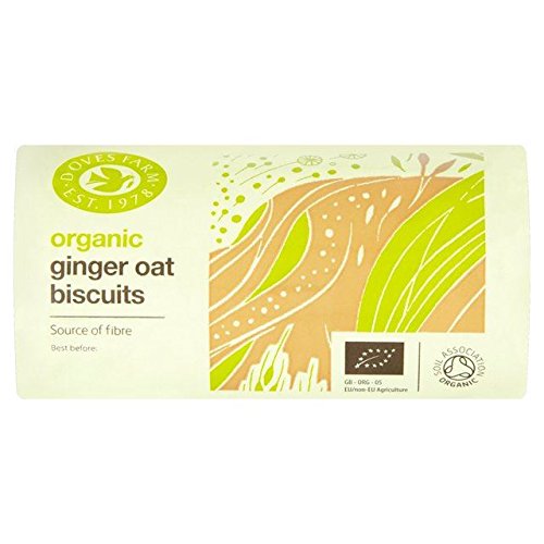 Doves Farm Organic Ginger Oat Biscuits - 200g