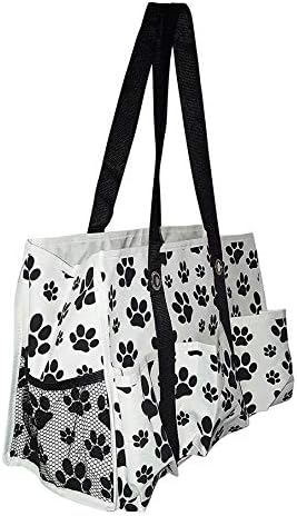 paw print tote bags