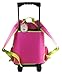 Dreamworks Trolls Poppy Large Hot Pink School Rolling Backpack 16