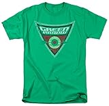 Batman BB-Green Arrow Shield T-Shirt Size L