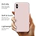 iPhone Xs Max Case, Anuck Soft Silicone Gel Rubber Bumper Case Anti-Scratch Microfiber Lining Hard Shell Shockproof Full-Body Protective Case Cover for Apple iPhone Xs Max 6.5