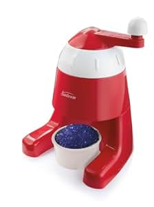 Amazon.com: Sunbeam FRSBMN01-RED Manual Snow Cone Maker, Red: Shaved