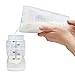 Unimom 50 Breastmilk Storage Bags - 8oz – Double Zip-Top Leak Proof Closure - Self Standing, BPA Free, Pre Sterilized - Graduated Measurement Markings – Easy Tear for Pouring