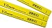 CH Hanson 10316 Medium Lead, Yellow Carpenter's Pencils (72pk)