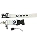 Coloryard 1pcs White Color USA Ship New Quick Release Neck Strap Lanyard Keychain Keyring Car Keys House Keys ID Badges Card for BMW Design