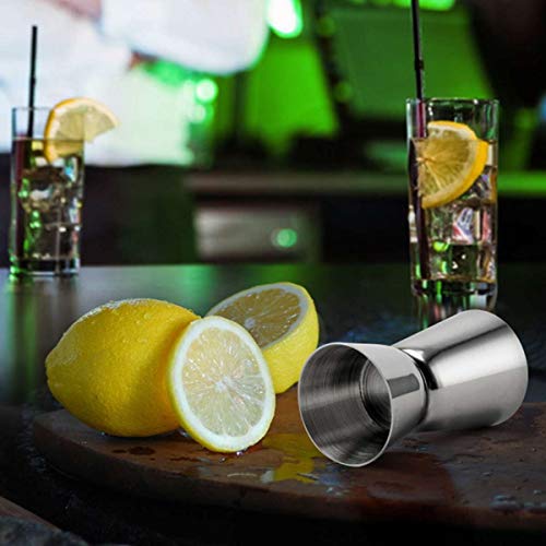 NXYJD 11 Stücke Set Wein Rezept Mischer Shaker Barkeeper Barware Kit Küchenbart Werkzeuge Edelstahl Cocktail Shaker Set… – Bild 8
