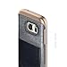 Caseology Messenger for Samsung Galaxy S7 Case (2016) - Leather Card Holder - Navy Blue