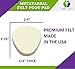 Metatarsal Felt Foot Pad – 1/4″ Thick – 6 Pairs (12 Pieces)thumb 3