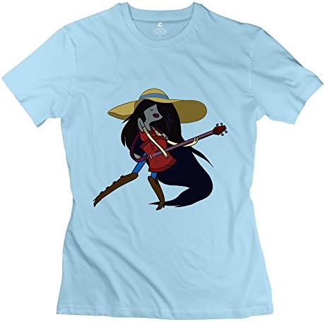 Woman Adventure Time Marceline Vampire Queen Tshirts - Hot Custom SkyBlue T Shirt