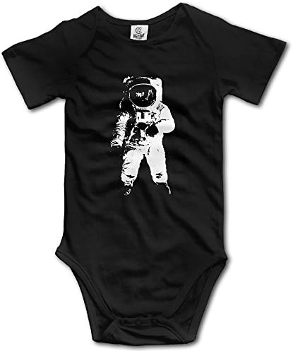 Astronaut Nasa Moon Space Short Sleeve Baby Bodysuit