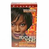 Clairol Professional Textures and Tones Permanent Hair Color, Natural Black