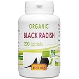 Organic Black radish 200 tablets 400 mg