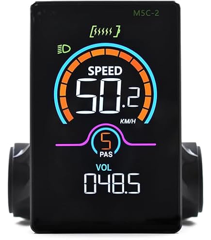 NULKOMMA Ananda D13 LCD Display Meter Ebike Speed Control Panel Waterproof : Sports & Outdoors