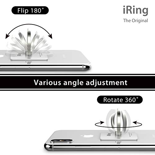 iRing Link, Made in Korea, Wireless Charging Friendly Phone Holder Cell Phone Ring Grip Finger