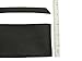 Fashion 21 Women's Wide Lace, Faux Leather Self Tie Wrap Obi Waist Belt (2 Style) (Black)