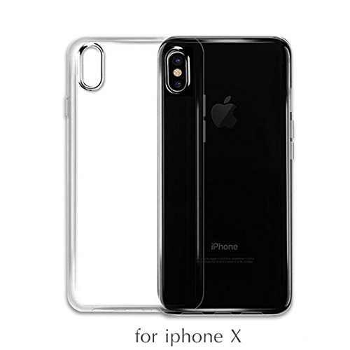 Lavo s iphone x tpu case clear 0.3mm ultra thin back soft cover (…
