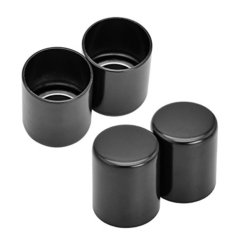 Amazicha 4 PCS Black Docking Hardware Cover Kit for Harley Road King Street Glide 2009-2019