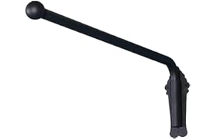 Heavy Duty Swing Arm Curtain Rods, Swing Arm Window Curtain Rod, Portiere Rod for Side Panels Window Display Stand Drapery, f