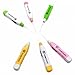 GARASANI 2 Pack LED Flash Curette Earpick Ear Wax Pick Remover Tool, Random Colors (Normal)