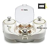 REALACC CX-10WD-TX Mini Wifi FPV Quadcopter Drone With HD Camera High Hold Mode 2.4G 6-axis Remote Control Nano Quadcopter RTF Mode Switch (Golden)