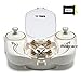 REALACC CX-10WD-TX Mini Wifi FPV Quadcopter Drone With HD Camera High Hold Mode 2.4G 6-axis Remote Control Nano Quadcopter RTF Mode Switch (Golden)