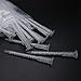 Xiaoyztan 50 Pcs 1.3ml Epoxy Mixing Nozzle Tip or Static Mixer Plastic Resin Mixing Tip for AB Glue Adhesive Gun Applicator