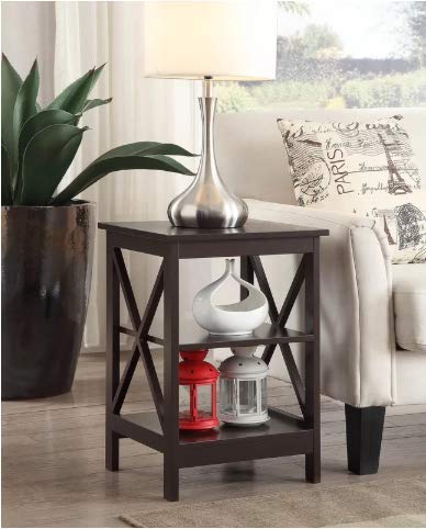 Udaipurcraft Mangowood Tall End Table Simple Design Multi