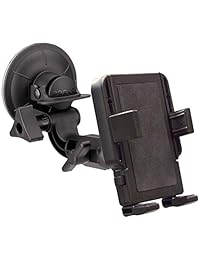 panavise portagrip teléfono titular con Premium Parabrisas, Negro