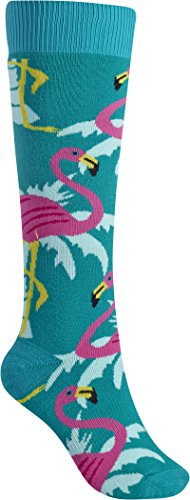 Burton Women's Party Socks, Flamingoes, Medium/Large