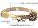Pack of 3 Cat Flower Collar - Breakaway Small Dog Collars with Bell