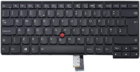 Original New UK layout black color laptop replacement Backlit keyboard for IBM PN: 04X0130 0C43935 MP-12M26GBJ387W