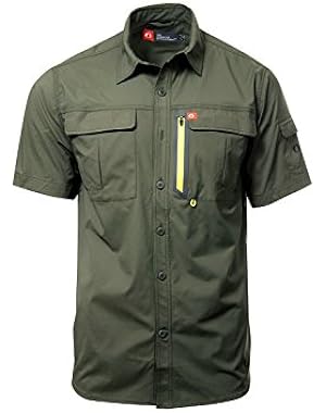Short Sleeve Blackfoot River Ultimate Fishing Shirts for Men