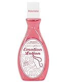 Edible Water Basesd Original Flavored Warming Massage Oil WATERMELON by Emotion Lotion 4oz