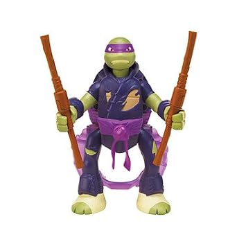 TORTUES NINJA Michelangelo Saut d'attaque 14cm  Achat / Vente figurine 