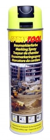 Markierungsspray leucht-gelb 500 ml (1 Karton = 12 Dosen)