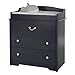 South Shore Aviron Changing Table with Drawers, Blueberry