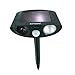 SUPTEMPO Ultrasonic Solar Animal Repeller Outdoor Motion Activated Waterproof Solar Animals Repellent Rodent and Pest Repeller With Flashing Strobe Light