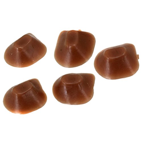 image for MonkeyJack 5pcs Large Size Soft Silicone Trill Key Bumpers Cork for Fl