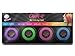Blingirls Chalk-it Hair Coloring Chalk, Temporary Hair Coloring in Bright Colors Purple, Green, Pink, Blue, Works On All Hair Colors